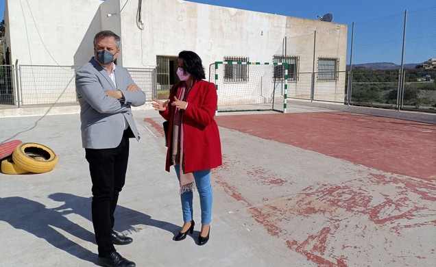 DT Almería en Cantoria (patio colegio2)