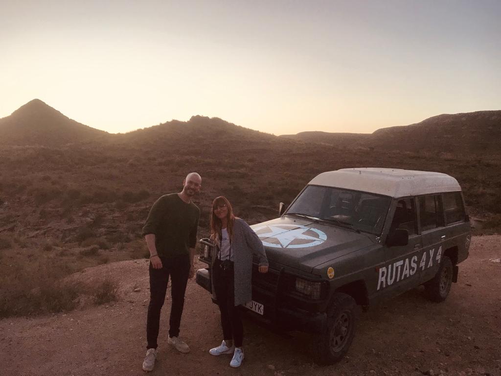 Los responsables de la agencia en su estancia en Almerí (1)