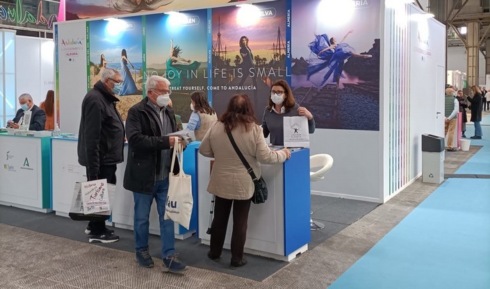 Stand de Almería en B-Travel de Barcelona