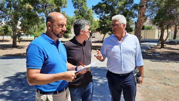 220530 Ismael Torres en la nueva zona de ocio de Huércal 01