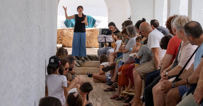 Cuentacuentos en el lavadero de Alboloduy