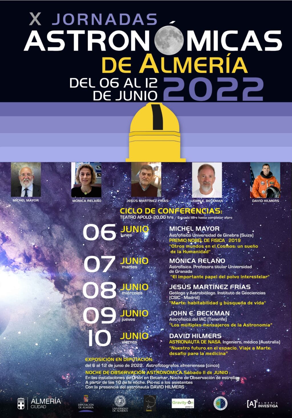 220603 Cultura-Jornadas Astronomicas Cartel