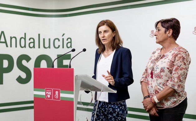 220608 Foto PSOE Pilar Navarro y Maribel Carrión en rueda de prensa