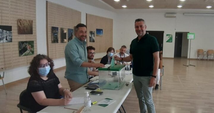 220619 Foto PSOE votación Juan Antonio Lorenzo