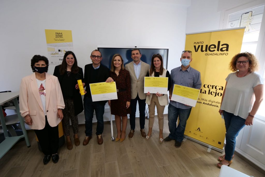 Imagen de archivo de una visita al Punto Vuela de Los Gallardos