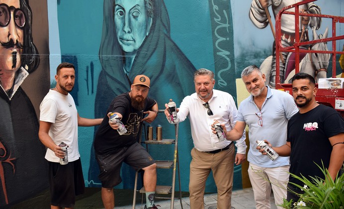 220720 Cultura-Teatro Siglo de Oro Mural 1