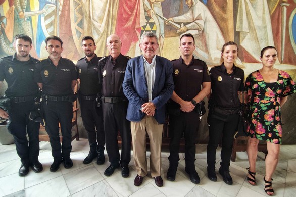 Nuevos inspectores en prácticas Policía Nacional Subdelegación