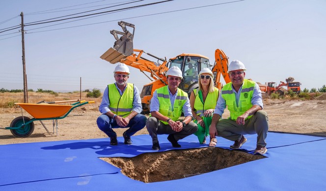 Visita a Huércal-Overa - Obras Vial La Inmaculada (2)