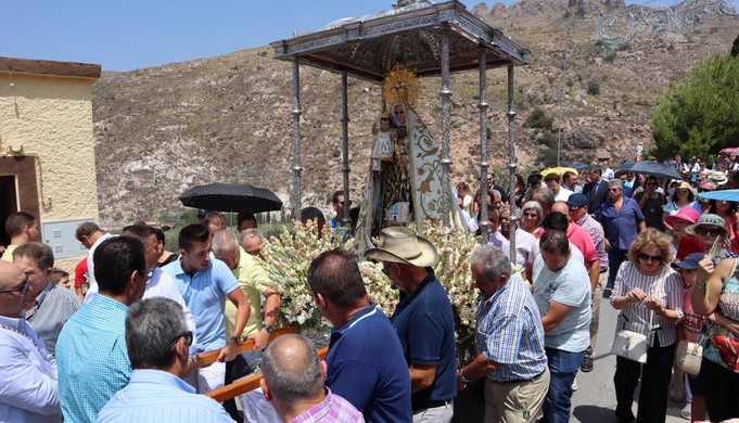 previo fiestas de la Virgen del Carmen Rio Chico 2
