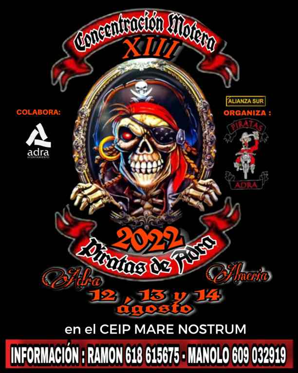 220809 XIII Concentración Motera 'Piratas de Adra'
