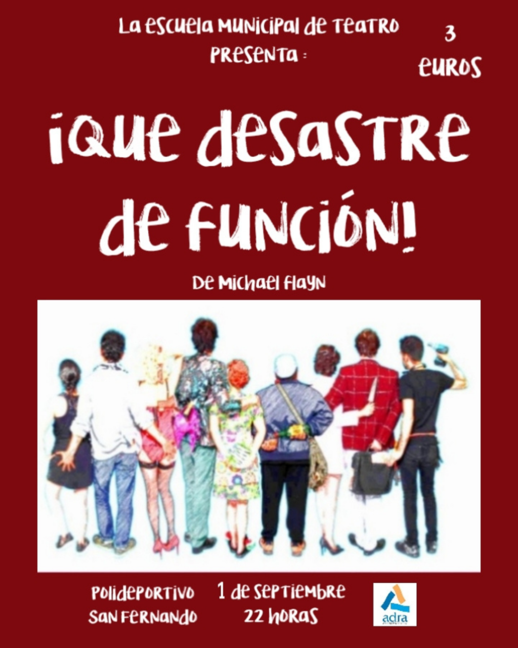 220830 La Escuela Municipal de Teatro presenta ¡Qué desastre de función!...