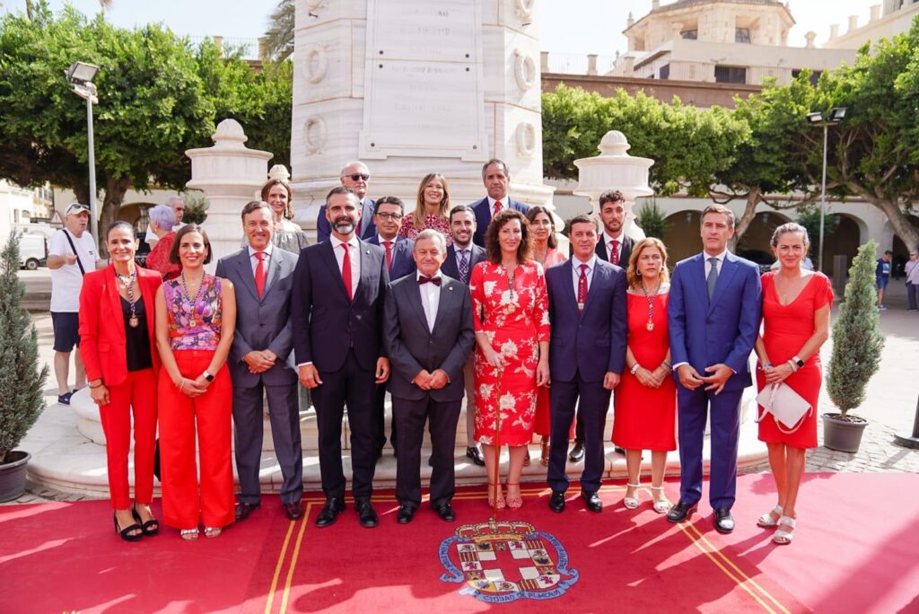 EL PP DE ALMERÍA EN EL HOMENAJE A LOS COLORAOS