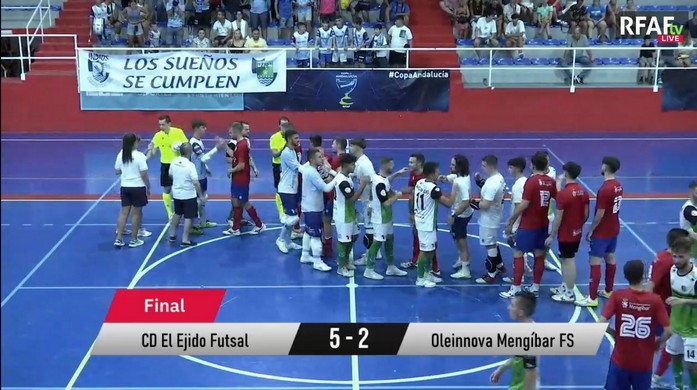Foto Final Inagroup El Ejido Futsal-Mengíbar