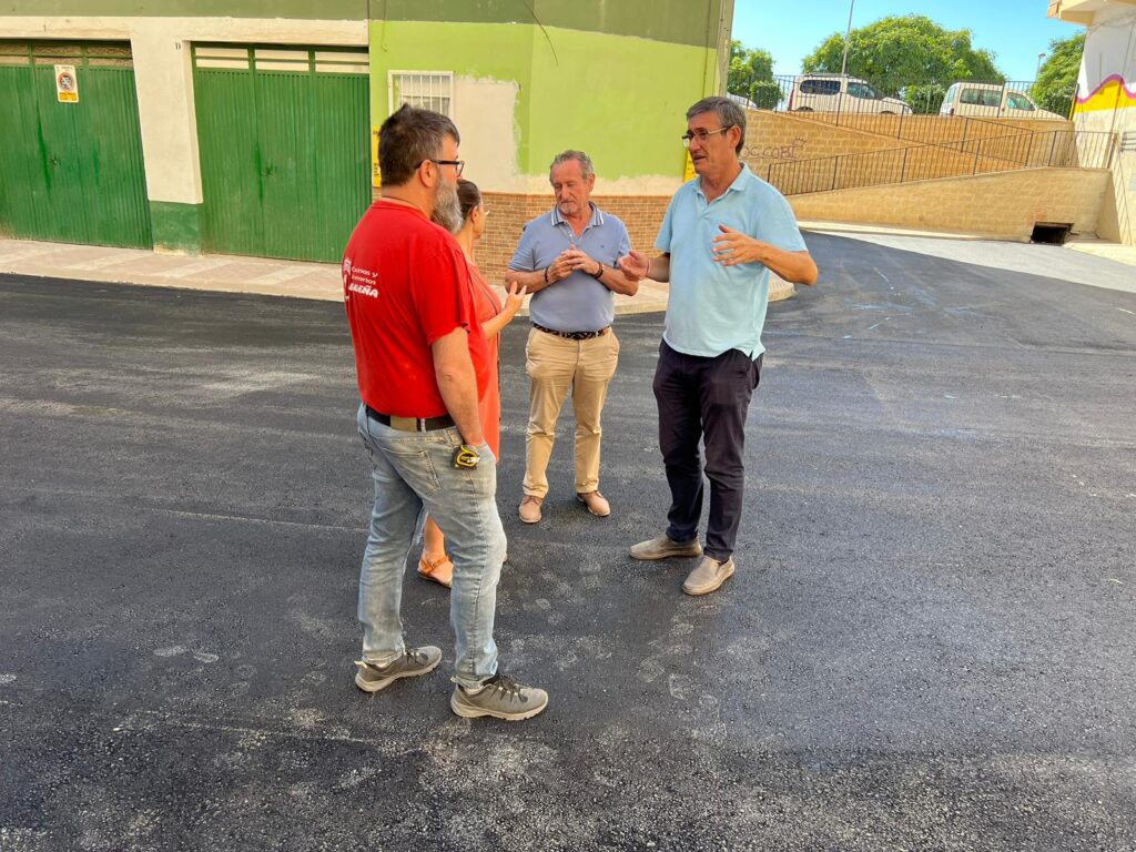 Fin de las obras en calle Canarias - Planes Provinciales