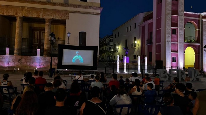 cine de verano Plaza de la Constitución Berja