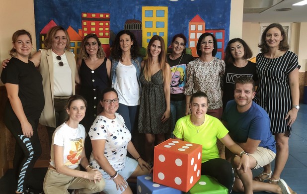 Concejala Educación con Monitores LUDOTECA Vera