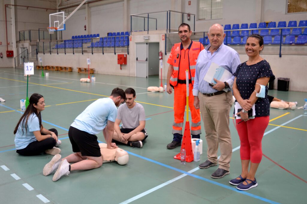 FORMACIÓN RCP A ESTUDIANTES