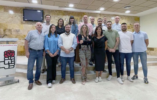 Nueva ejecutiva del PSOE de Albox