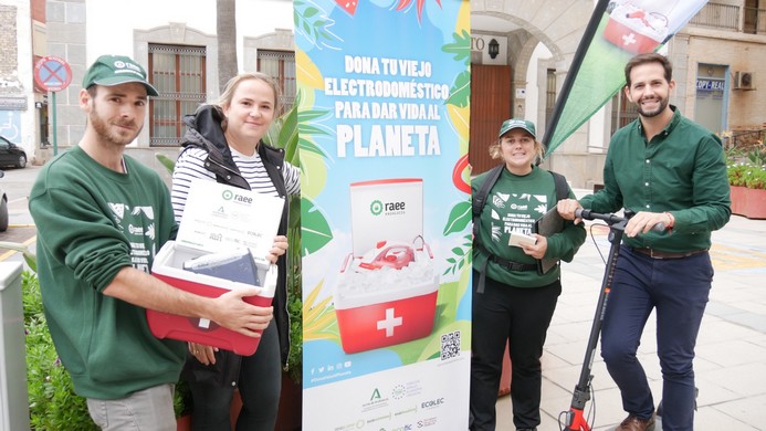 221116 Campaña 'Dona tu viejo electrodoméstico para dar vida al planeta'...