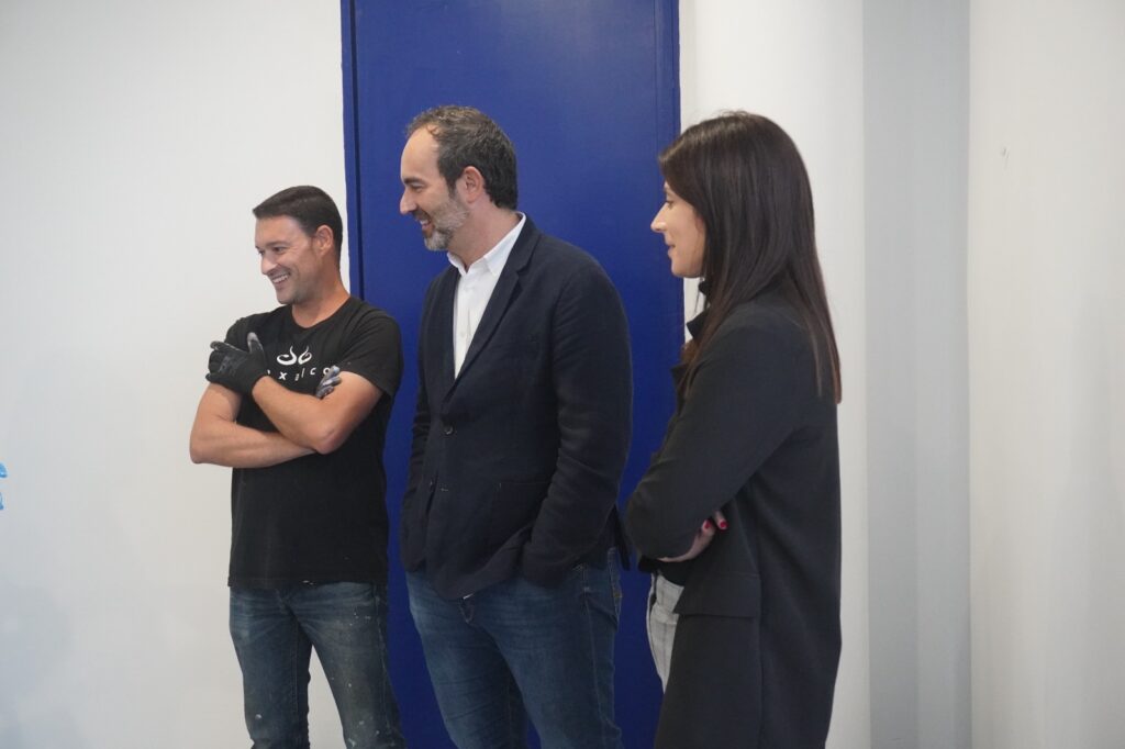 3 Alcalde, concejala y Daniel Fernández