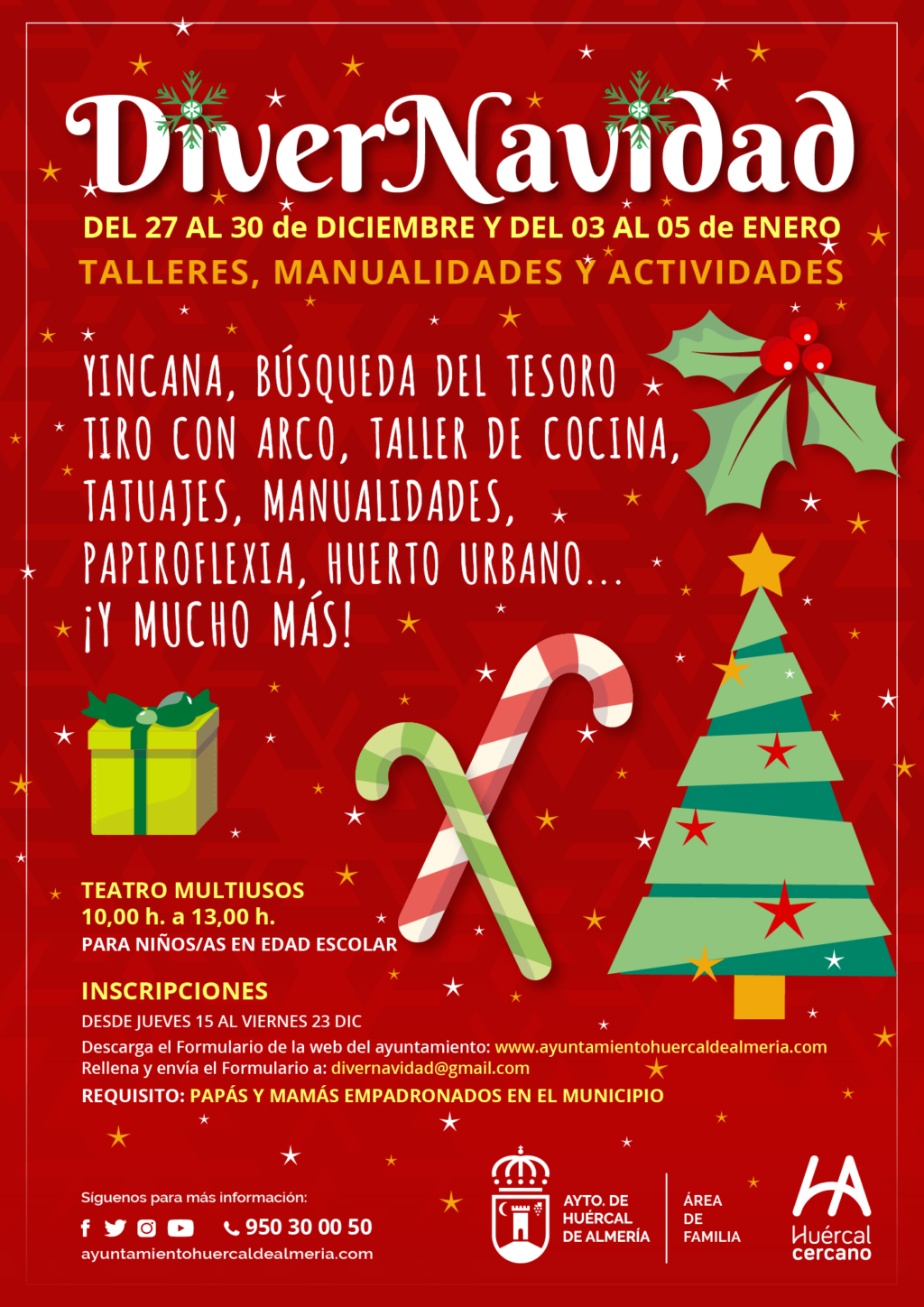 221212 Cartel DiverNavidad