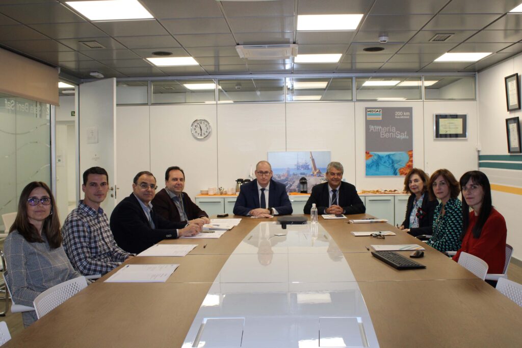 FOTO 1 DICIEMBRE 02 2022 VISITA UAL A MEDGAZ