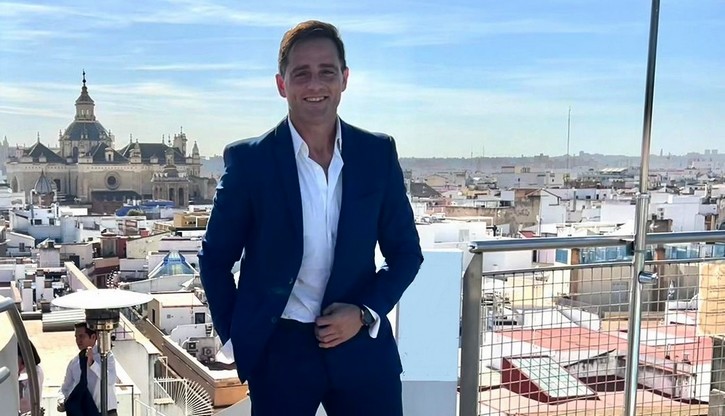 MOISÉS TORRES CS HUÉRCAL DE ALMERÍA EN LA PRESENTACIÓN DE CANDIDATOS