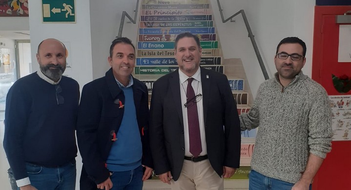 230120 Delegado Desarrollo Educativo visita Antas