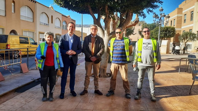 Visita Pechina obras PFEA