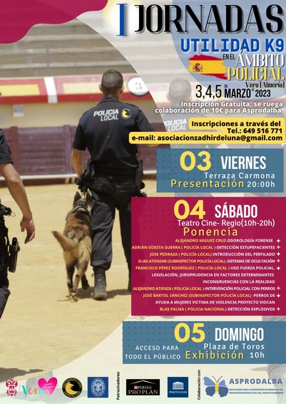 La imagen tiene un atributo ALT vacío; su nombre de archivo es Cartel-I-Jornadas-Utilidad-K9-VERA.jpeg