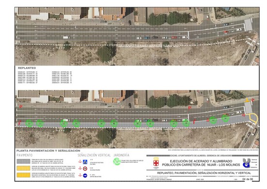 Proyecto Acerado Ctra Níjar