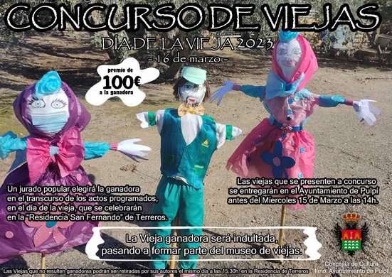 DIA DE LA VIEJA 2023 PULPI CONCURSO DE VIEJAS