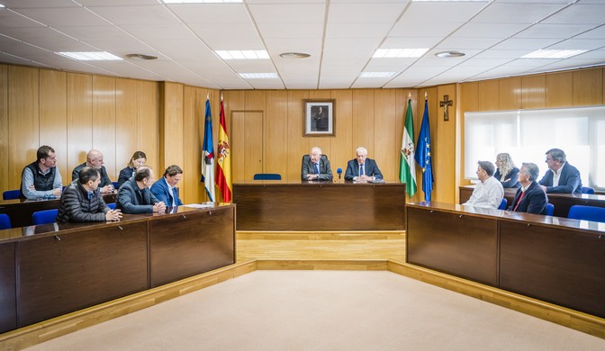 La Comisión Ejecutiva de Asempal con Gabriel Amat