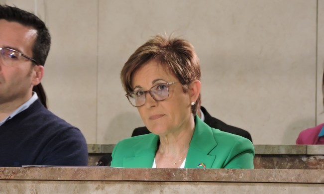 230403 Foto Adriana Valverde en pleno soterramiento