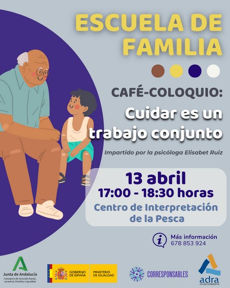 230404 'Cuidar es un trabajo conjunto' - Escuela de Familia - CARTEL