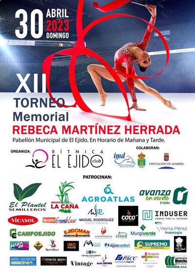 CARTEL TORNEO GIMNASIA RÍTMICA