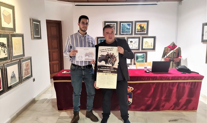 Javier Hernandez con Francisco Jesus Martín, conferenciante