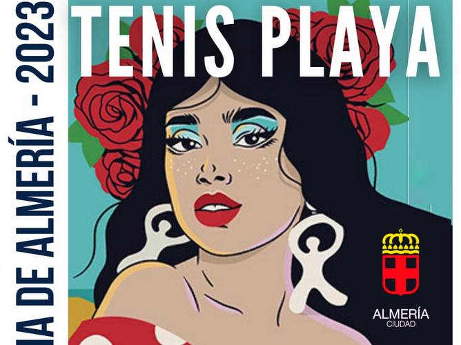 CARTEL TENIS PLAYA