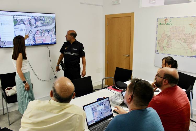 230809 Reunión para instalación de cámaras de tráfico