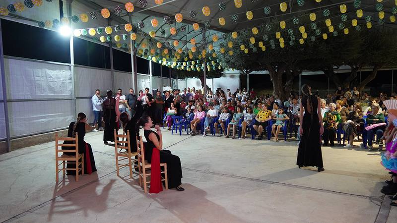 baile esmeralda fajardo fiestas Peñarrodada 2023