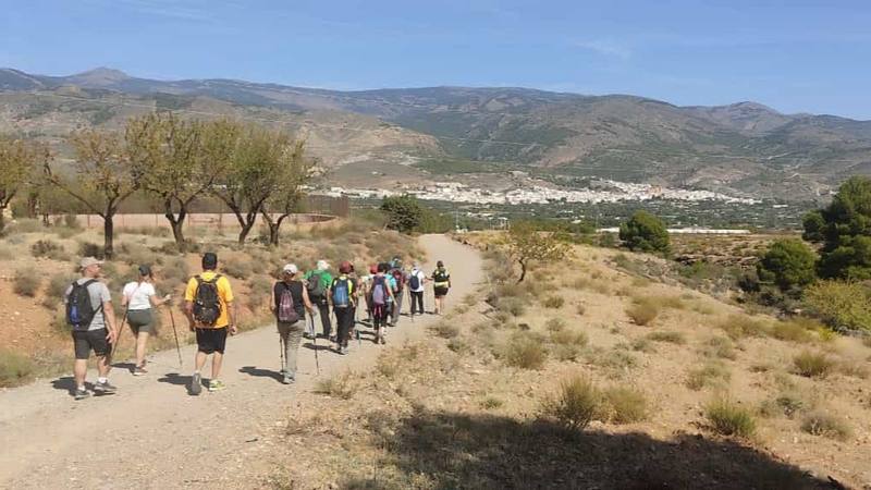 231011 Adra en la Senda arranca con el Sendero Pradillos Alcolea - Lauja...