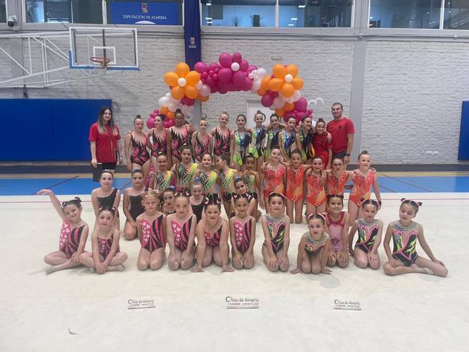 EQUIPO GIMNASIA RITMICA MOJACAR