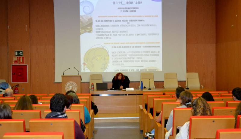 FOTO NOVIEMBRE 28 2023 JORNADAS 'ROMPIENDO EL SILENCIO