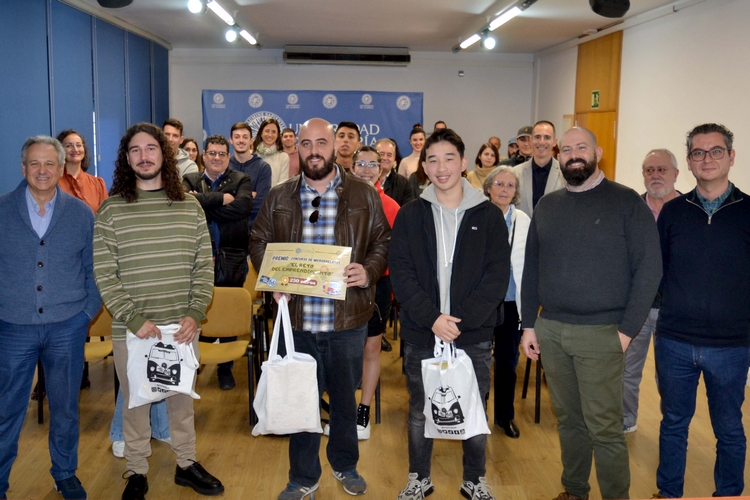 FOTO DICIEMBRE 13 2023 GANADORES CONCURSO DE MICRORRELATOS ' EL RETO DEL EMPRENDIMIENTO'