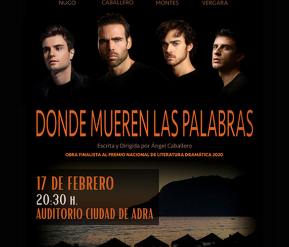 240214 La obra de teatro 'Donde mueren las palabras' llega este sábado a...