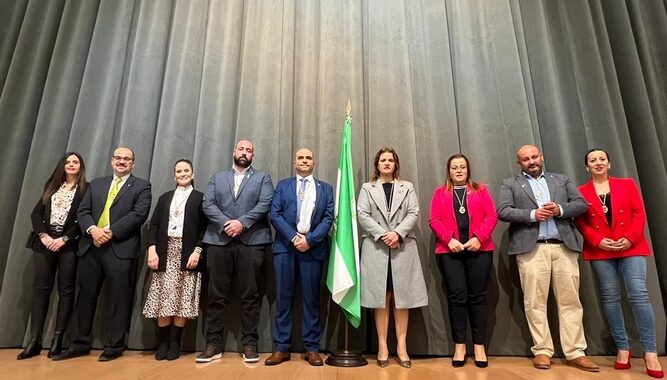 240228 Equipo de gobierno y corporación municipal de Benahadux