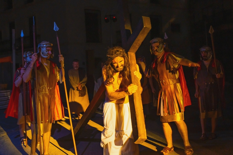230324 La tradicional representación de 'La Pasión' da la bienvenida en ...