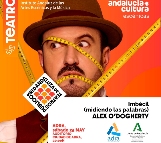 240318 Alex O'Dogherty llega al Auditorio Ciudad de Adra el 25 de mayo c...