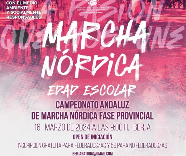 Cartel Marcha Nordica