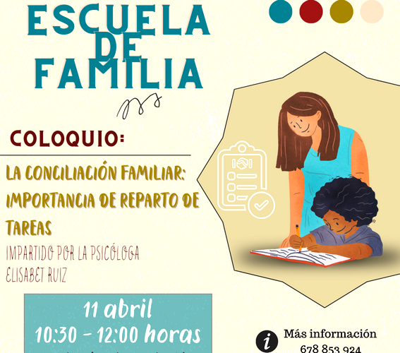 240403 La Escuela de Familia de Adra acoge el 11 de abril 'La conciliaci...